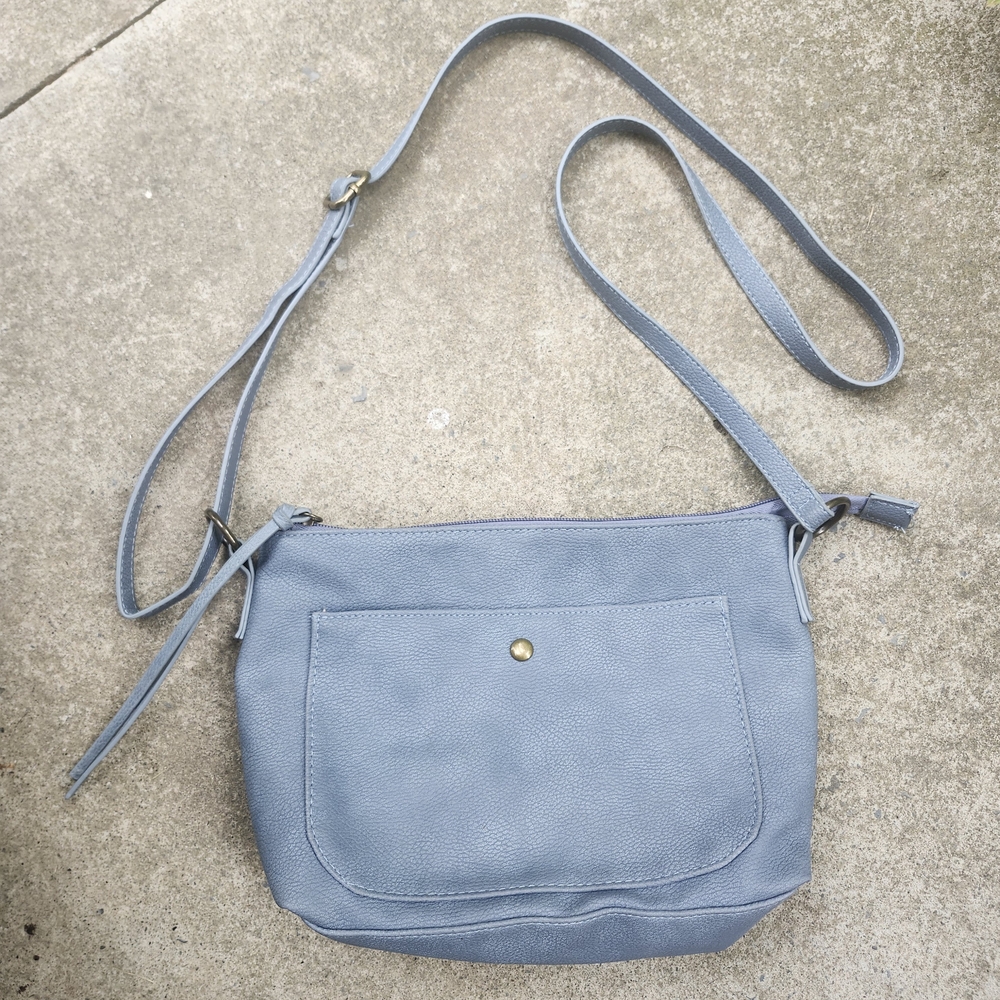 Vintage | Dusty Blue Crossbody Bag